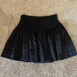 NWOT Mustard Seed Black Skirt, looks like loveshackfancy